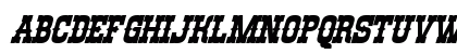 Rio Oro Bold Italic Uppercase Preview