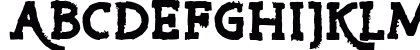 Riot Ton Regular Uppercase Preview