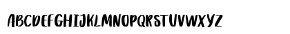 Rither Regular Uppercase Preview