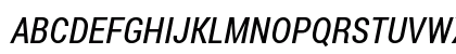 Roboto Condensed Italic Preview