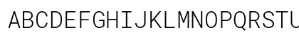 RobotoMono NF Regular Uppercase Preview