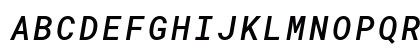 RobotoMono NF Italic Preview