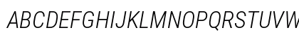 Roboto Condensed Light Italic Preview