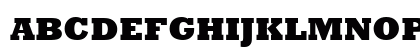 Rockwell Extra Bold Regular Uppercase Preview