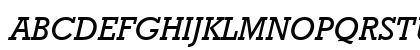 Rockwell Italic Uppercase Preview