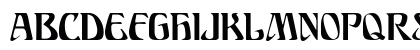 MysticSCapsSSK Regular Uppercase Preview