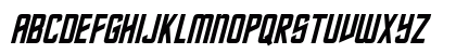 Roddenberry Italic Uppercase Preview