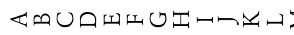 RoGaramond Book Vertical Uppercase Preview