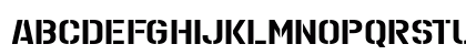 Roll Accurate Regular Uppercase Preview
