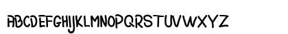 Romzul Sans Regular Uppercase Preview