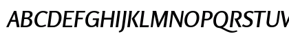 Rosario SemiBold Italic Preview
