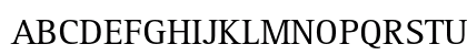 Rotis Serif Std Regular Uppercase Preview