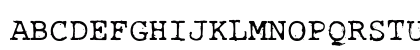 RoughTypewriter Regular Preview