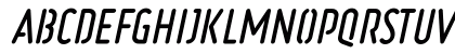 Ruler Stencil Bold Italic Uppercase Preview