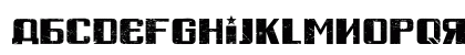 Russian Spring Grunged Regular Uppercase Preview