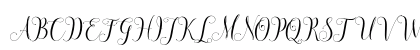 Sadhira Demo Regular Uppercase Preview