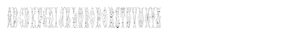 Sajou Fancy Gothic Regular Uppercase Preview