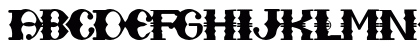 Sampa Midnight Regular Uppercase Preview