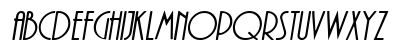 Sanguine Oblique Uppercase Preview