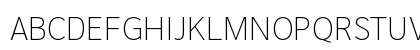 Sarabun Thin Uppercase Preview