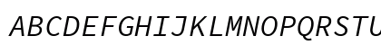 SauceCodePro NF Italic Preview