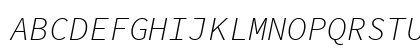 SauceCodePro Nerd Font Italic Preview