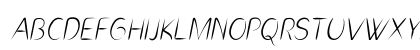 Savana Italic Uppercase Preview