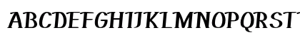 Scarletta Bold Uppercase Preview