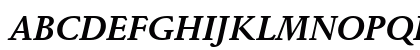 Schneidler BT Bold Italic Preview