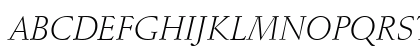 Schneidler Lt BT Light Italic Preview
