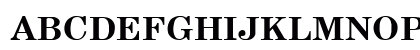Schoolbook Bold Preview