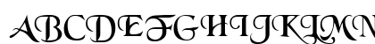 Schwarzwald Regular Uppercase Preview