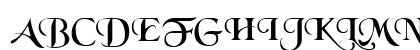 Schwarzwald Regular Uppercase Preview