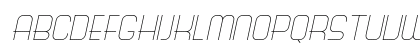 Science Fair Light Italic Uppercase Preview