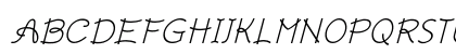Scrapbook Curls Italic Uppercase Preview