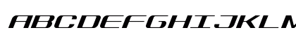 SDF Light Italic Uppercase Preview