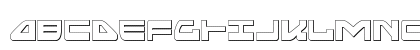 Searider Falcon Outline Outline Uppercase Preview