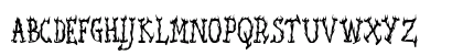 Seaweed Fire AOE Regular Uppercase Preview