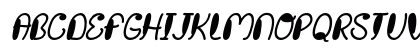 Second Grade Italic Uppercase Preview