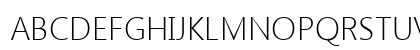 Segoe UI Light Regular Uppercase Preview