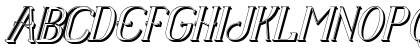 Senandung Malam 3D Bold Italic Preview