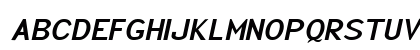 Sensor-Extended Bold Italic Preview