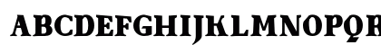 SenzaBella Black Uppercase Preview