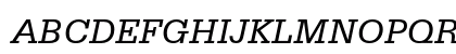 Serifa Std 56 Italic Preview