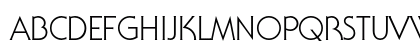 ITC Serif Gothic Light Uppercase Preview