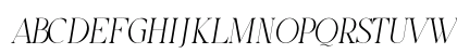 Nauka italic Regular Uppercase Preview