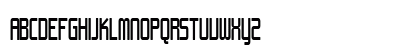 SF Chrome Fenders Condensed Regular Uppercase Preview