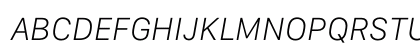 SF Compact Text Thin Italic Preview