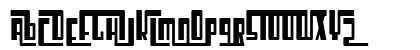 SF Cosmic Age Regular Uppercase Preview