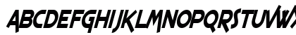 SF Espresso Shack Condensed Italic Preview